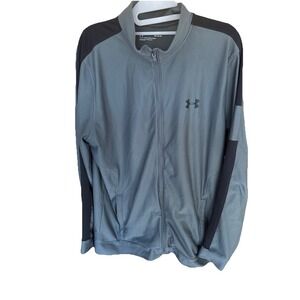 Under Armour Tracksuit Jacket‎ Size Large - Grey / Black